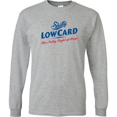 Lowcard Mag Natty Logo Men's Long Sleeve T-Shirt - X-Large
