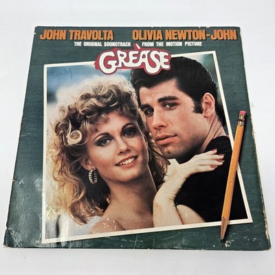 Grease Soundtrack Double LP 1978 RSO Records RS-2-4002 VG