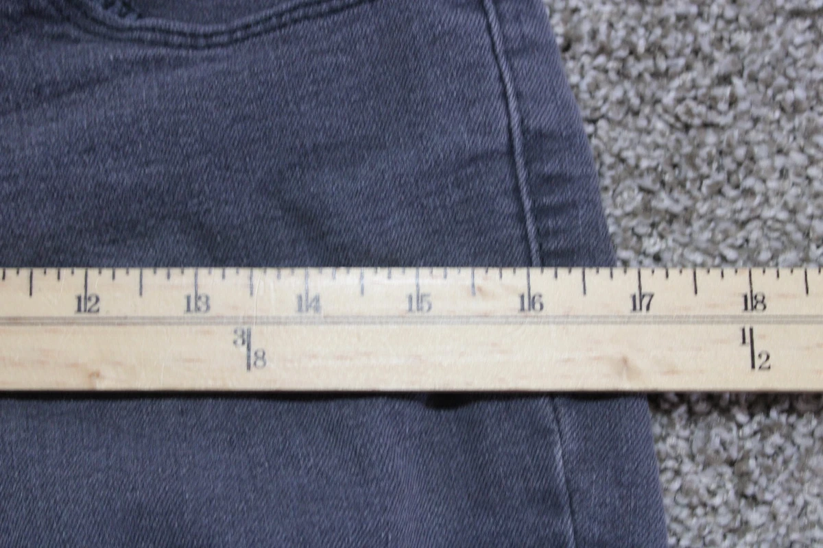 Jeans Forever 21 Junior Talla 28 Gris Desteñido Elástico 28X26