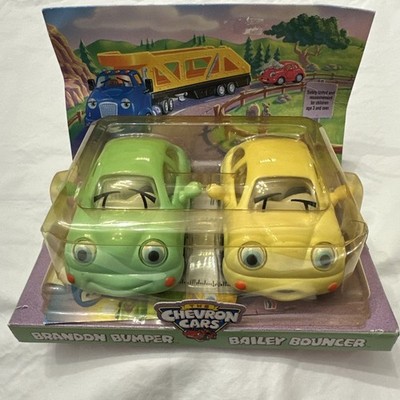 RARE Vintage Chevron Cars Brandon Bumper & Bailey Bouncer   NEW & SEALED!