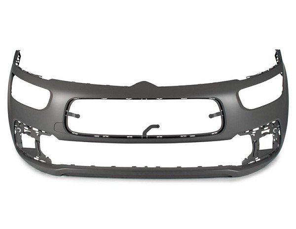 StoßStange Vorne Lackierbar Citroen C4 Picasso 2013-2016 MIT Bohrpunkten PDC +Pa-image