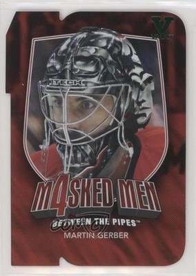 2011-12 ITG Between the Pipes Men 4 Ruby Die-Cut Vault Emerald Martin Gerber 1j8