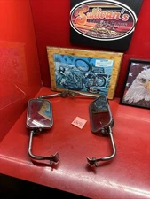 FORD TRUCK WEST COAST JR STAINLESS POLISHED MIRROR Pair Left Right Set Oem