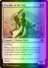MTG Magic the Gathering Disciple of the Sun (11/767) Modern Horizons 2 LP FOIL