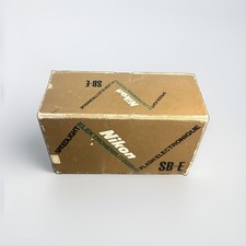 NIKON SPEED LIGHT SB-E - Shoe Mount Camera Flash In Box
