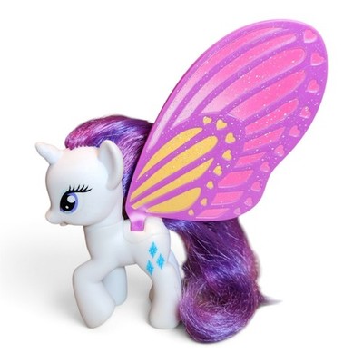 MLP My Little Pony FIM Brushable Rarität Glimmer Wings 2011 Figur