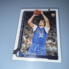 Topps 2025-26 Rookie Cooper Flagg #201 Dallas Mavericks Basketball Card