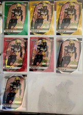Theo Wease Jr Prizm Draft Picks Football Card Lot Missouri Tigers Panini