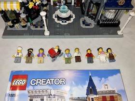 LEGO CREATOR 10255 Assembly Square (100%, all figs; instructions)