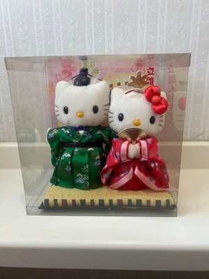 Sanrio Hello Kitty & Daniel Vintage Hina Puppe Set M stehend Paar selten