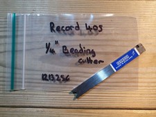 Vintage Record No 405 Multi Plane 1/4" Beading Iron Old Woodworking Hand Tools