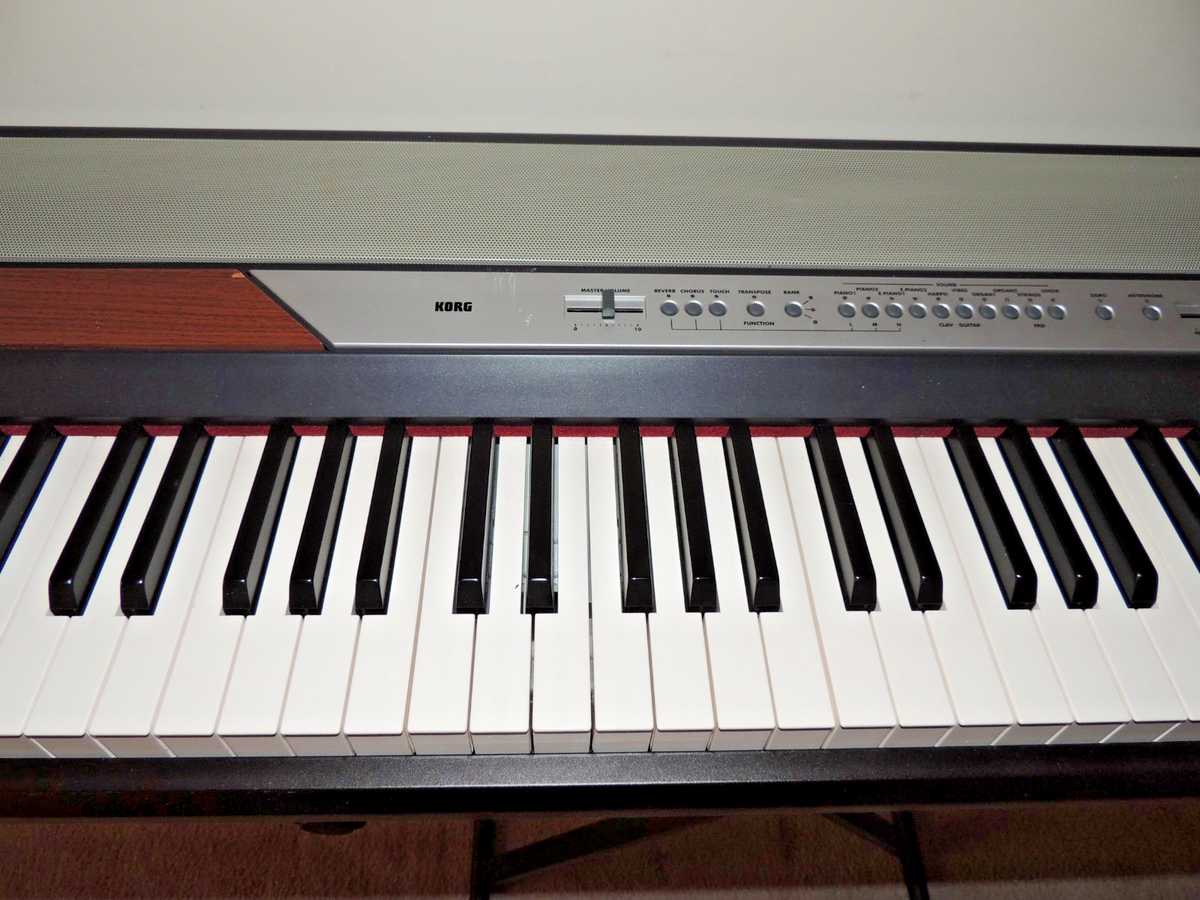 Korg SP-250 88-Key Digital Piano, Built-in Speaker, MIDI