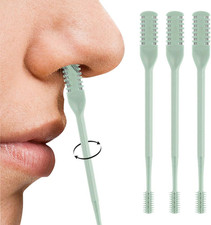 Nasal Hair Cutter, 2025 Double-Sided Nose Hairs Removal, Manual 360  Rotating No
