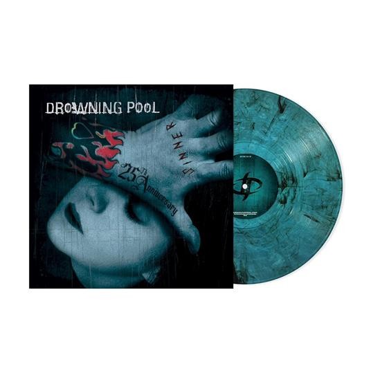 Drowning Pool Sinner (25th Anniversary) Blue Sea Smoke Color Vinyl LP New