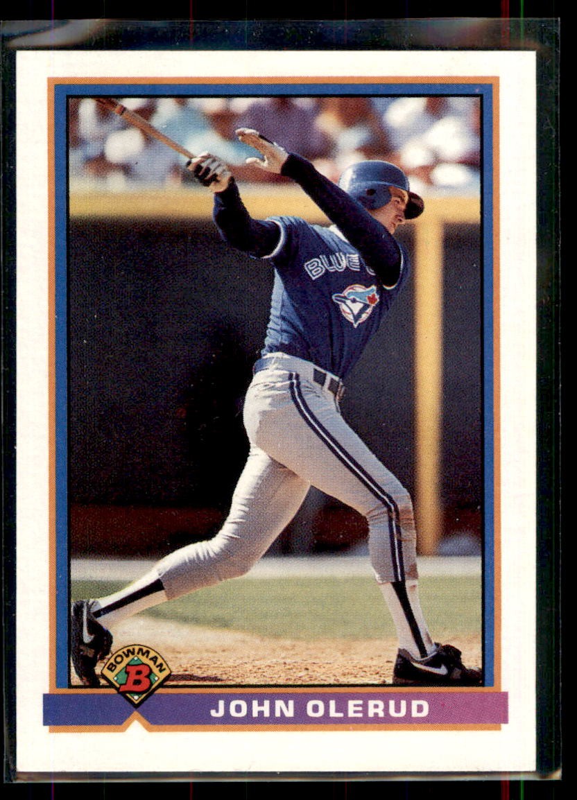 1991 Bowman John Olerud #7 Toronto Blue Jays