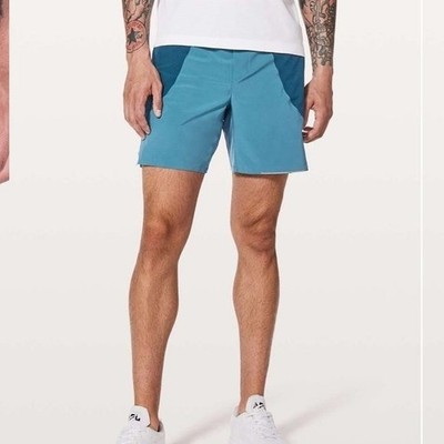 Lululemon Switch Up Short 6'' Pewter Blue / Poseidon Size Large M7A79SZ50218L