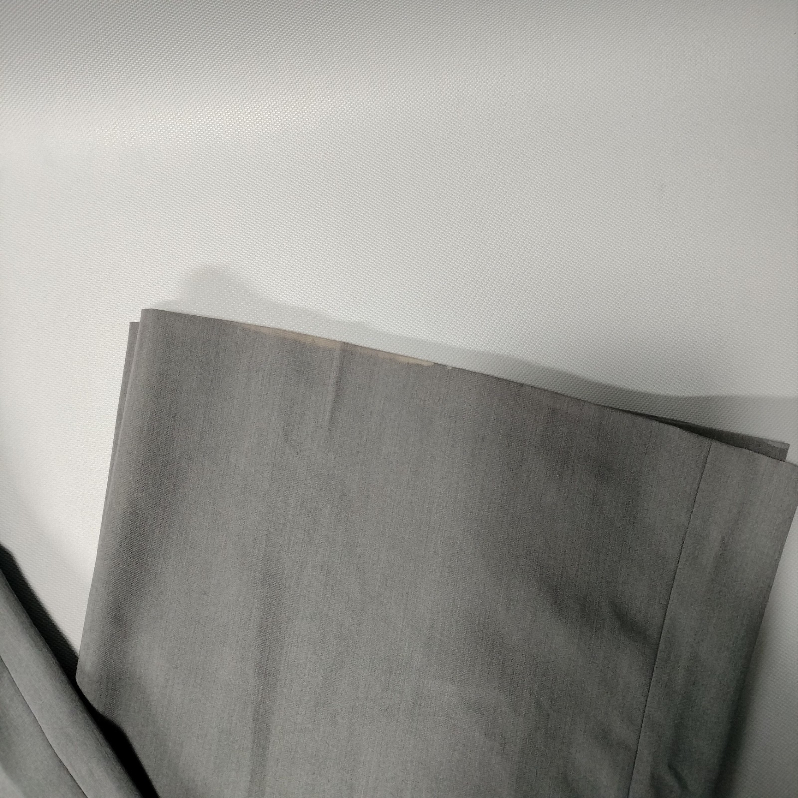 Apostrophe Essentials Wide Leg Flat Front Gray Dr… - image 2