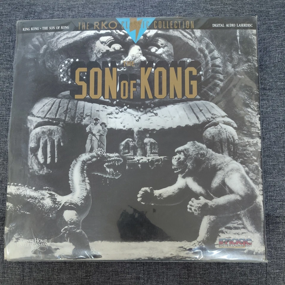 KING KONG and SON OF KONG 2-Laserdisc LD SET THE RKO CLASSIC COLLECTION EXCELLNT - Image 2 of 4