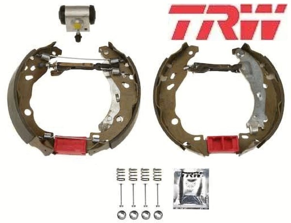 TRW GSK1228 Bremsbackensatz 4 Bremsbacken Trommelbremse FüR Citroen-image