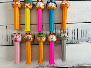 Lot Of 10 GARFIELD & Friends Vintage PEZ Dispensers