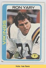 1978 Topps Ron Yary #430 HOF READ 1d2