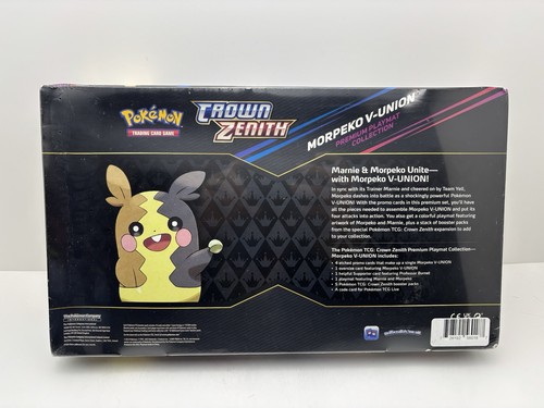 *NEW* Pokemon TCG: Crown Zenith Premium Playmat Collection Box - Morpeko V-Union - Picture 2 of 2