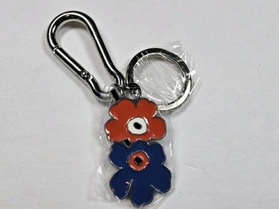 Marimekko Kioski Puhallus Vihkiruusu Keychain Key Holder Handbag Charm