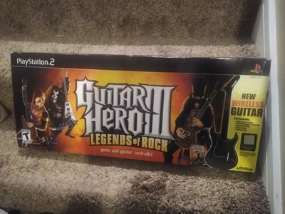 Guitar Hero III: Legends of Rock Bundle NEW Open Box! (Sony PlayStation 2, 2007)