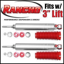 Rancho Rs9000xl Front Shock Absorbers Fit 2007-2018 Jeep Wrangler Jk W3 Lift Rancho Rs9000xl Front Shock Absorbers Fit 2007-2018 Jeep Wrangler Jk W3 Lift