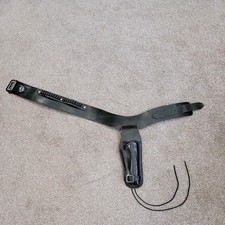 Vtg. Bucheimer BML- 1 Cowboy Western SAA Revolver Holster w Belt /Fast Draw Rig