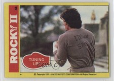 1979 Topps Rocky II Rocky Balboa Tuning Up! #34 00ah