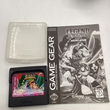 Legend of Illusion: Starring Mickey Mouse (Game Gear) w/ Manual Authentic Cart