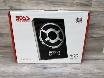 BOSS Audio Systems BASS800 800 Watt Low Profile Amplified 8  Subwoofer