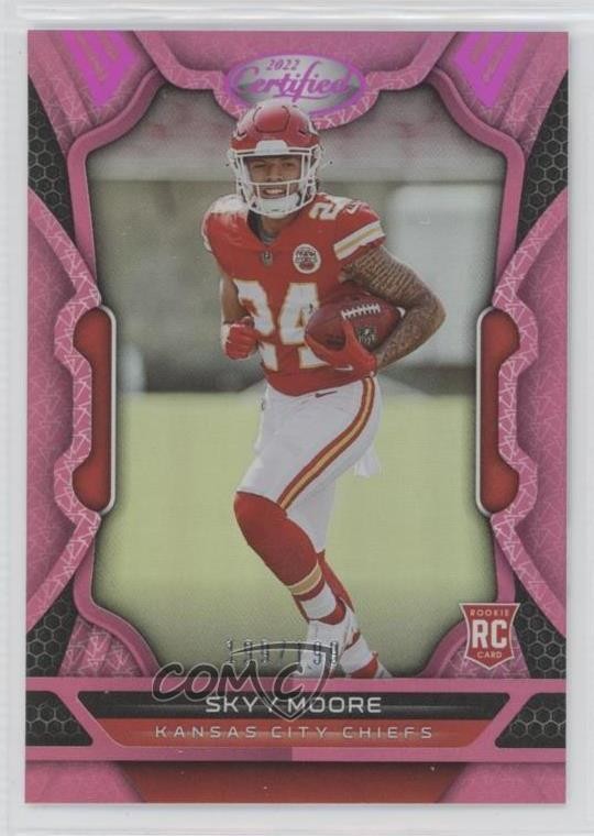 2022 Certified Rookies Mirror Pink 199/199 Skyy Moore #119 3hd