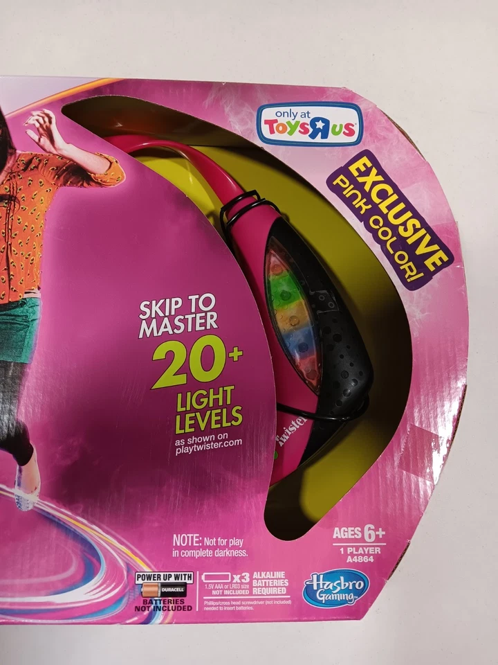 Twister Rave Skip-it elektronisches Leuchtspiel, 20+ Leuchtstufen, PINK - Bild 3 von 4