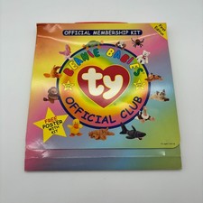 Ty Beanie Babies Official Club Membership Kit First Edition OPENED