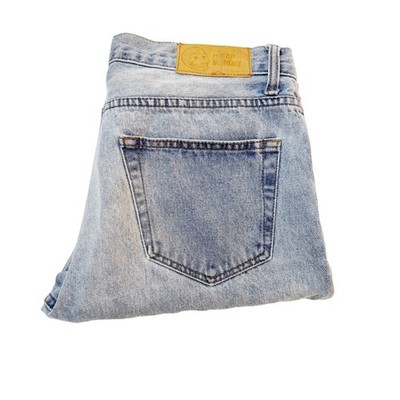 Cheap Monday Thrift Jean Straight Up Denim Light Wash Size 