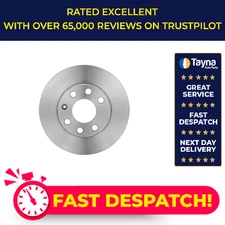 2x Brake Discs Pair Solid fits VAUXHALL CAVALIER Mk2, Mk3 Front 81 to 95 236mm