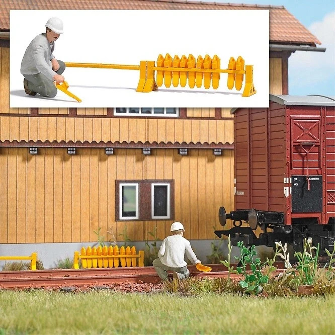 Manoeuvre sabots de freinage BUSCH 10700 cale anti dérive train HO 1/87