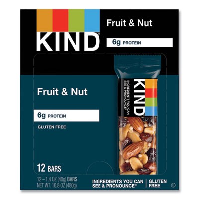 KIND Fruit And Nut Bars, Fruit And Nut Delight, 1.4 Oz, 12/box 17824 KIND LLC - Picture 1 of 4