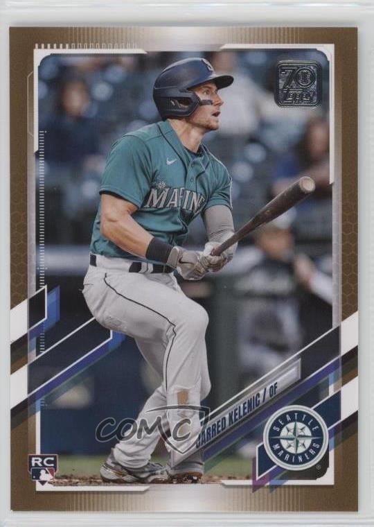 2021 Topps Update Gold 649/2021 Jarred Kelenic #US302 Rookie RC 7s9