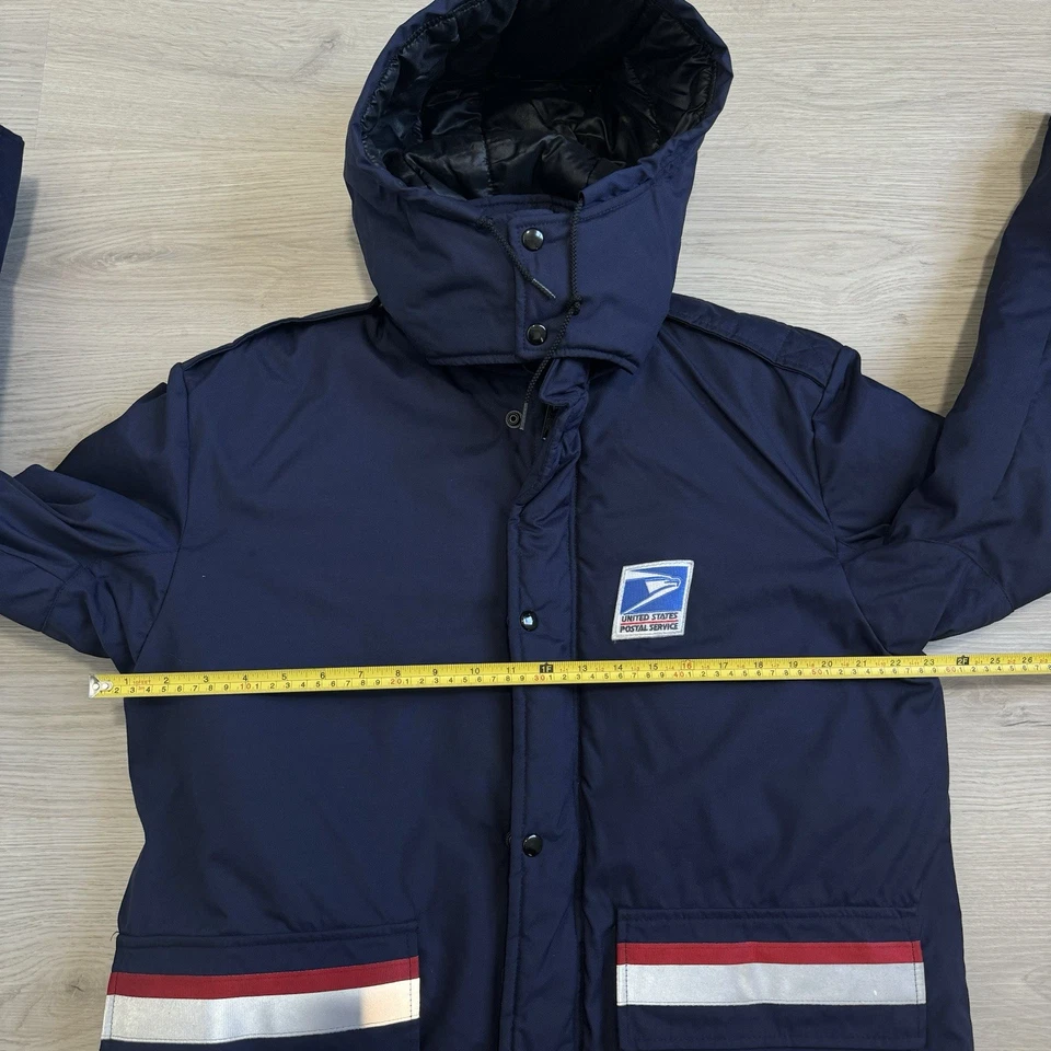 Chaqueta Parka Aislada De Colección Neptune Garment Co USPS Letter Carrier Hecha en EE. UU. Foto 4 de 4