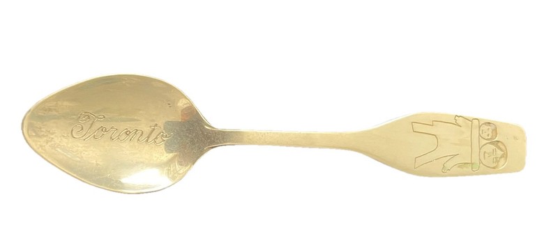 Vtg Toronto Souvenir Spoon, Sterling, Made in Canada