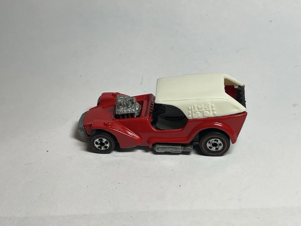 Restaurado Hot Wheels Redline - 1973 - Ice T - Rojo Foto 2 de 4