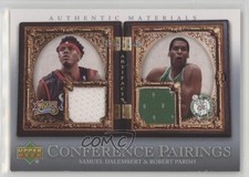 2007 Artifacts Conference Pairings 36/150 Samuel Dalembert Robert Parish HOF 0af
