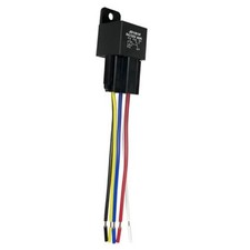 12V 40A 5Pin Car Relay with 12AWG Harness Sockets, JD1914 SPDT Relay with 4PCS