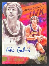 Panini 2018-19 Court Kings Impressionist Ink Gail Goodrich Auto /49 #II-GGR