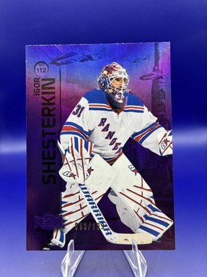 2023-24 Skybox Metal Universe - Stars Igor Shesterkin #112 Purple Spectrum /199