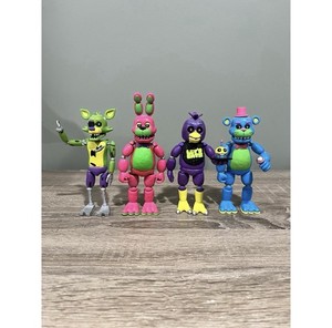 Fnaf Blacklight Action Figures | eBay
