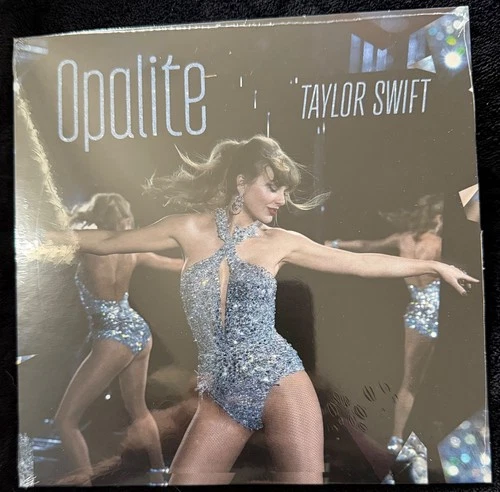 Taylor Swift Life Of A Showgirl Opalite 7" Vinyl Single Blue Pearlescent IN HAND